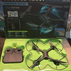 Sharper Image DX-4 HD Video Streaming Drone With Box Propellers And Charger