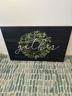 Hobby Lobby gather Sign