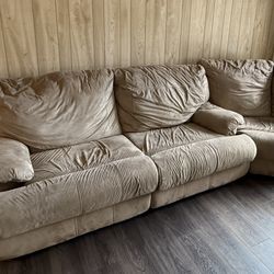 Hideabed Couch With Corner Section