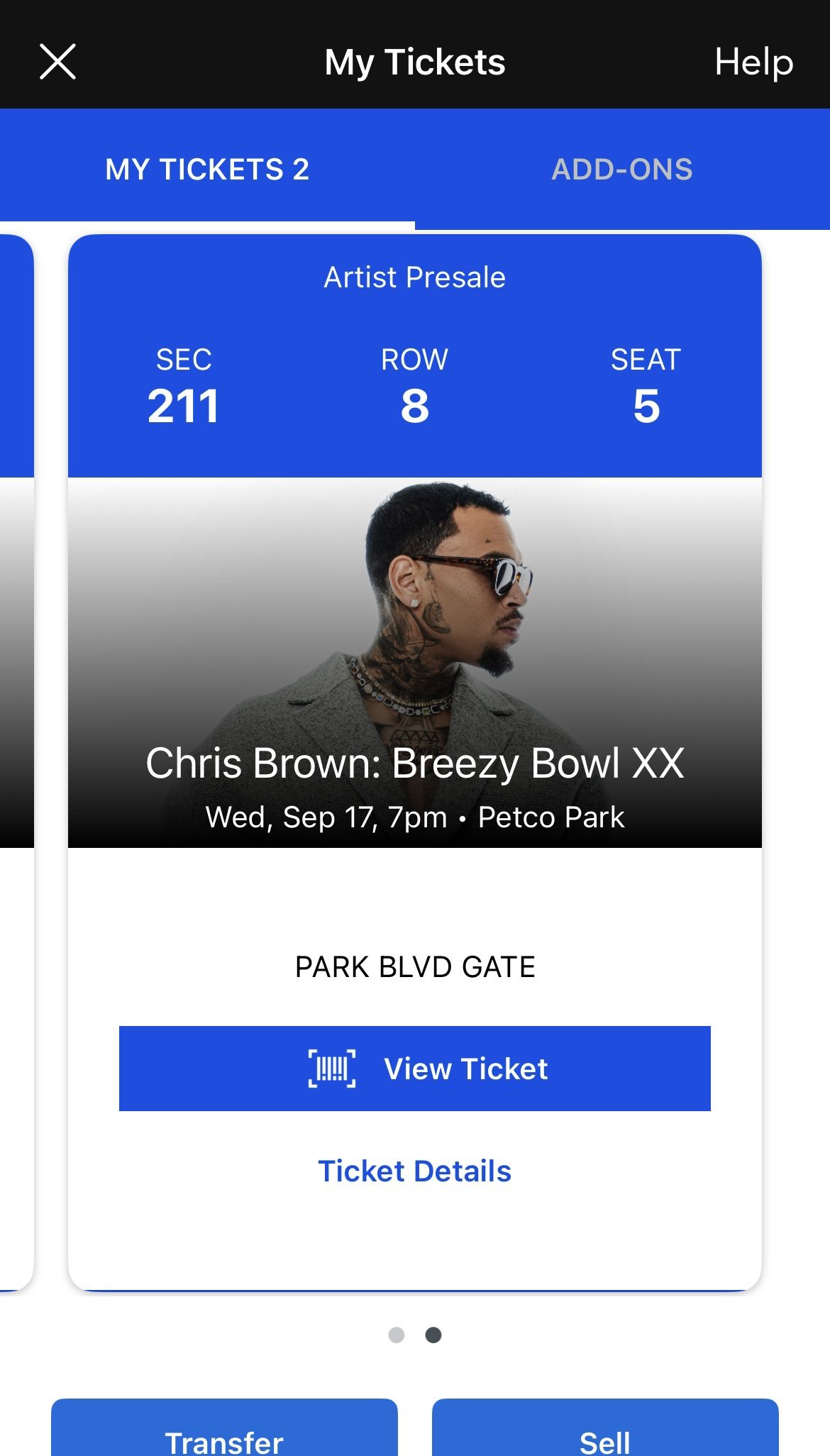 Chris Brown Breezy Bowl San Diego Tickets 2