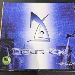 Deus Ex (PC) – Original Disc w/ Case – Excellent Condition