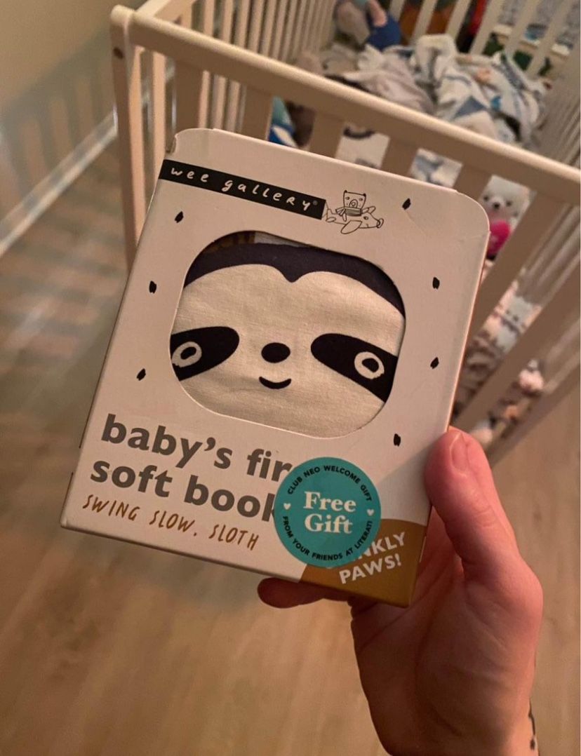 Swing Slow, Sloth: Baby's First Soft Book NEW IN BOX