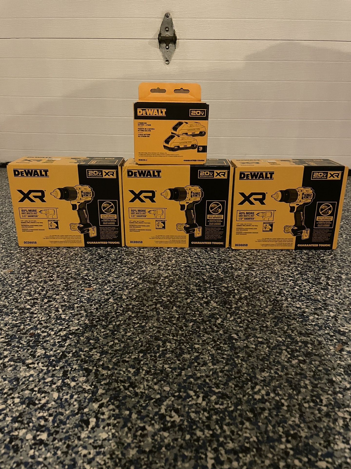 DEWALT Hammer Drill 20V XR [New][Nueva]