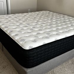 Like-new king-size bed