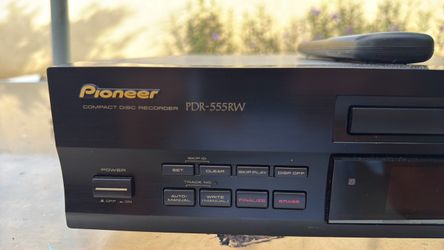 Pioneer pdr-555rw cd player recorder