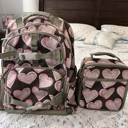 Jansport and pottery barn Kids Backpacks & Lunch