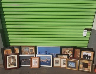 Wooden Picture Frames Lot Art Home Decoration Paintings Vintage