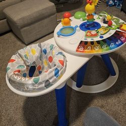 Baby Einstein Around We Grow 4-in-1 Walker, Discovery Activity Center and Table