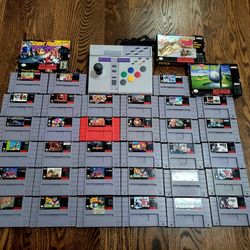Super Nintendo SNES Games