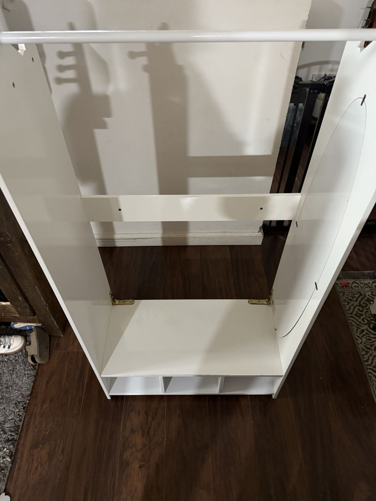 Little Girls Dress Up Rack With Mirror