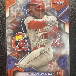 2023 Jordan Walker Bowman’s Best Rookie Card. St. Louis Cardinals