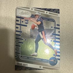 Drake Maye RC Absolute Football