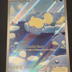 Spheal 199/191 Sv08: Surging Sparks Holo Full Art
