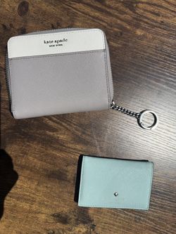 Kate Spade Wallet Bundle Card Holder + Zipper Wallet