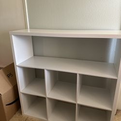White Storage Shelf