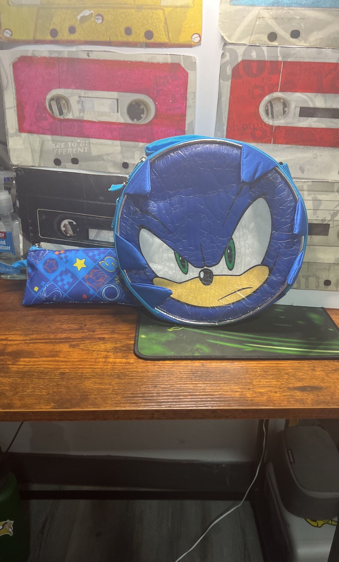 Sonic The Hedgehog Lunch Bag And Pencil Holder 