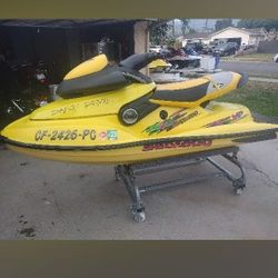 97 SEADOO XP 10 HOURS FRESH TOP END NEW SEAT REBUILT CARBS 2025 TAGS NO TRAILER OR CART