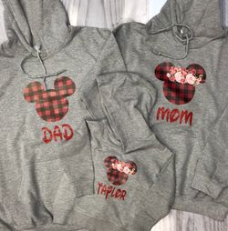 Disney Family Hoodies hoody Sweatshirts Christmas Xmas navidad Vacation