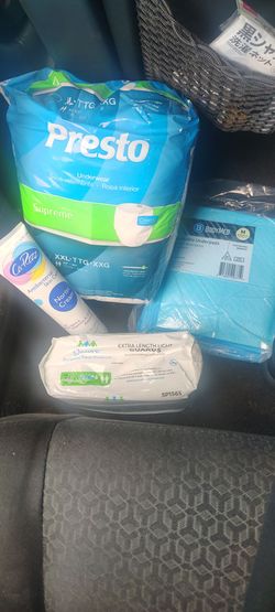 10 Pampers 11 pee pads for pads to creams