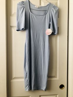 Cute light blue dress new with tags