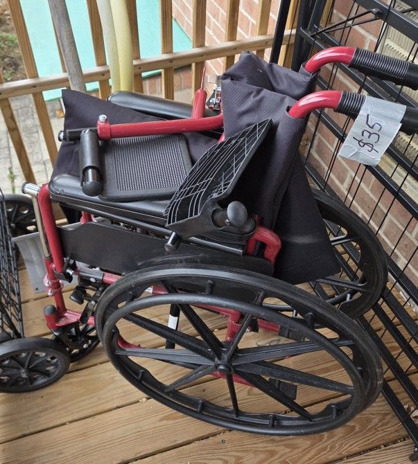 Transport Lightweight Portable  Wheelchair and Comode 