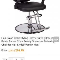 Barber/Beauty Salon Chair
