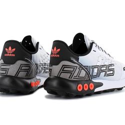 Adidas Originals Mens LA Trainer III 3 Running Shoes Size 11 White Black GZ2677