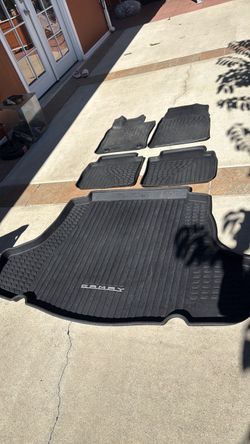 2022 Toyota Camry floor mats.