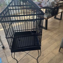Blue Bird Cage