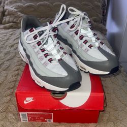 Nike Air Max 95 Recraft GS 'Light Silver Flat Pewter' | Grey | 