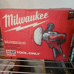 Milwaukee m12 speed polisher/sander