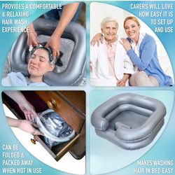 Portable Blow Up Wash Bowl 