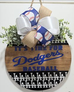 Dodger Door Hanger