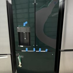 ✨ BRAND NEW 36” GE MATTE BLACK FRENCH 3 DOOR FRIDGE✨ DELIVERY ✨ WARRANTY✨ 