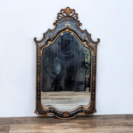 Ethan Allen Chinoiserie Wall Mirror