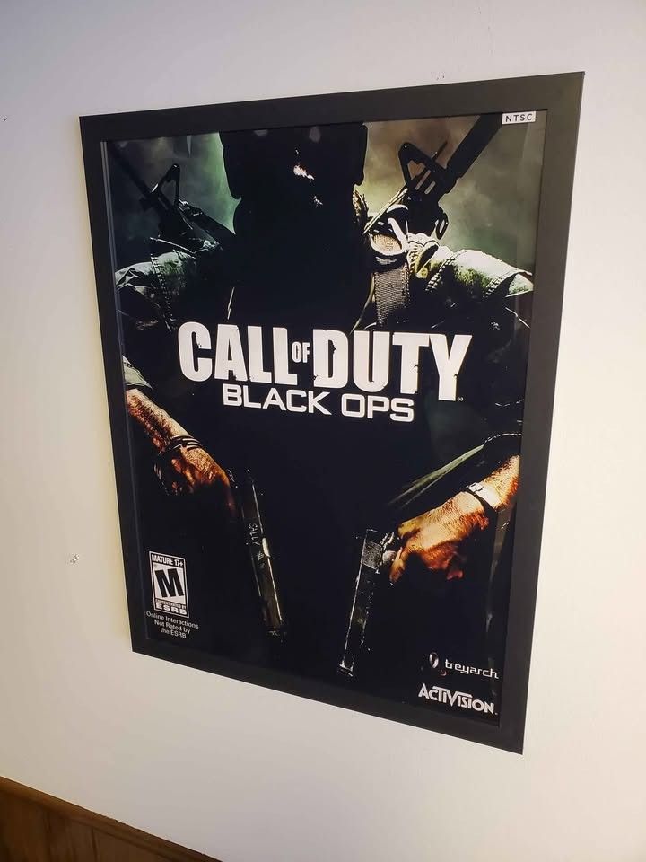 Call of Duty Black Ops Poster