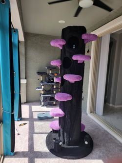 Cat Tower 89.7'' H Christmas Cat Tree for Large Cats, Ultra Large Cat Tower, Cat Cando BRAND NEW