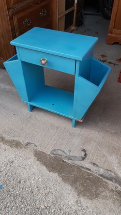 Small antique end table