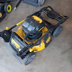 Ryobi And DeWalt Lawn Mowers 