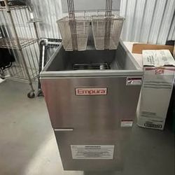 🔥Empura EGF-40/50_NAT Natural Gas 15.5" Commercial Gas Fryer with 40 lb Capacity, 90,000 BTU🔥