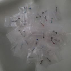 Round Ball Labret Piercings