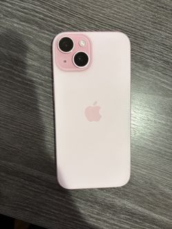 Pink iPhone 15 for sale 128GB