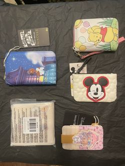 Disney Wallet Bundle! (Hard Tag Loungefly, Disney, Primark, Etc.)