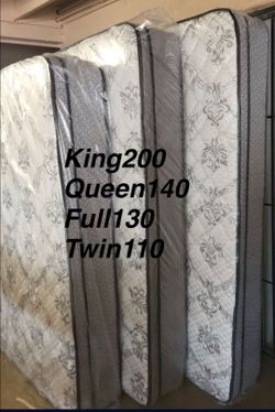 Mattresses King Queen Full Twin