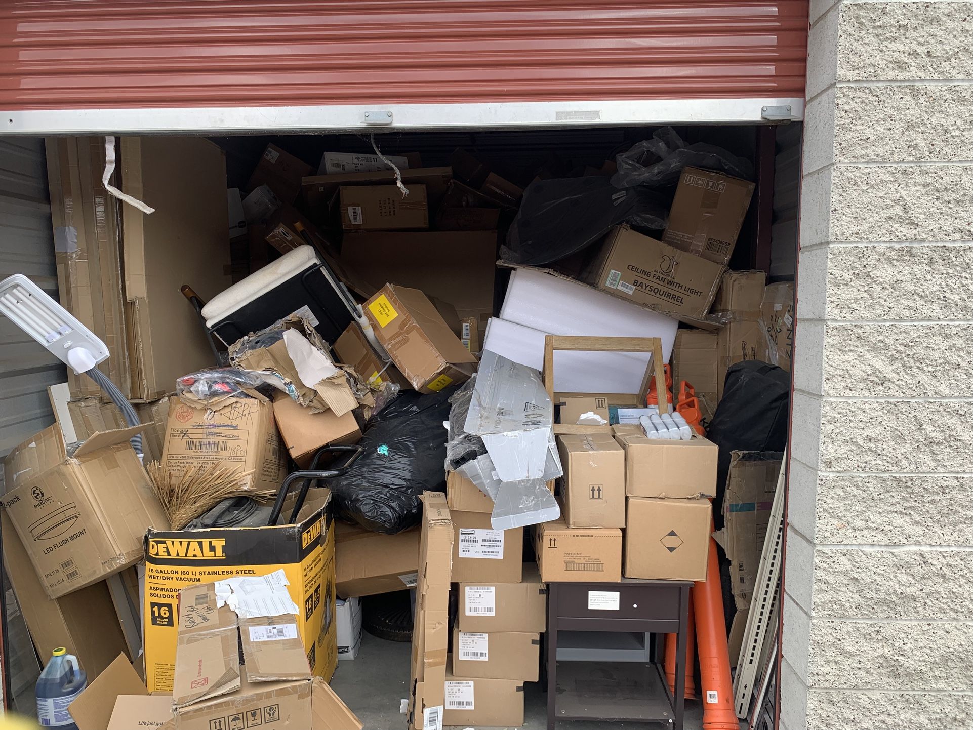Only 1 Left/ Store Closedown Storage Unit Full Of Brand New Merchandise ...