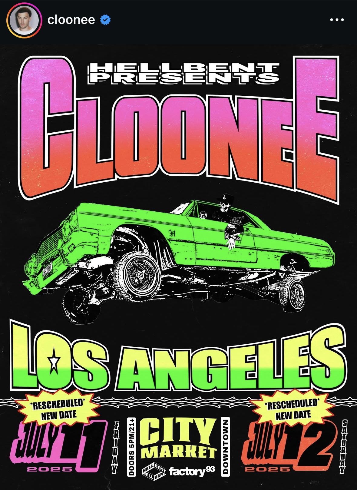 Cloonee July 11th