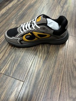 Dior B30 Sneakers Grey Yellow