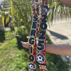 2026 Barcelona Graduation Lei