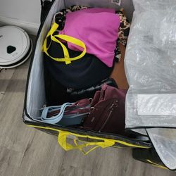 Clothes, shoes, handbags at very cheap prices. I want to get rid of them. Prices range from $1 to $5.