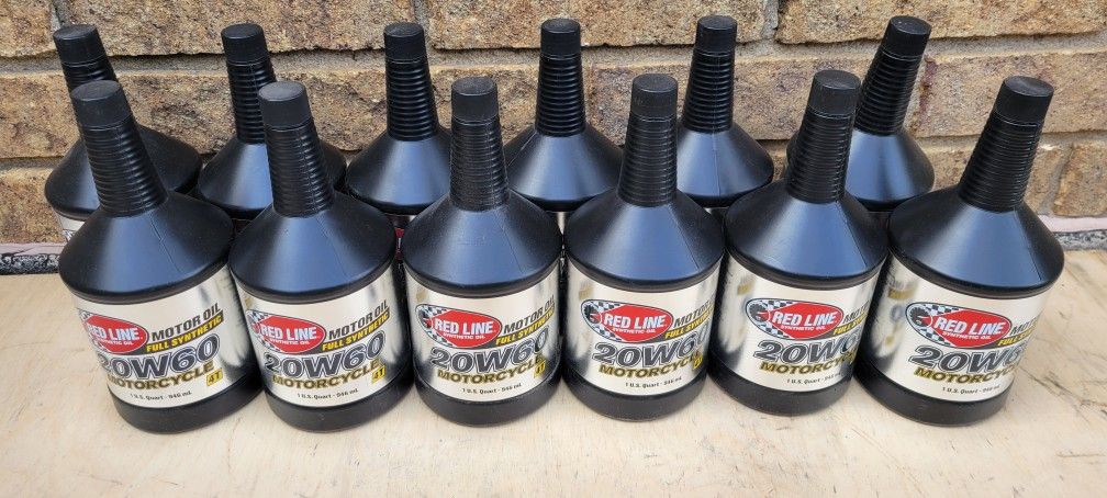 Red Line 20W-60 4T Full Synthetic Motorcycle Oil
